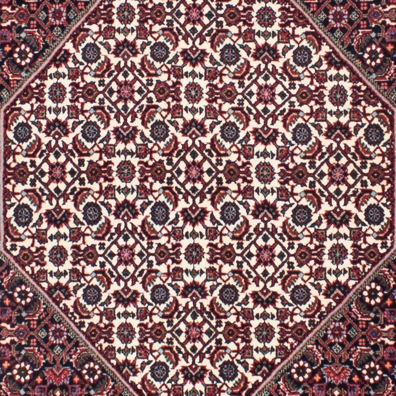 Løber Persisk tæppe - Bijar - 295 x 88 cm - rød