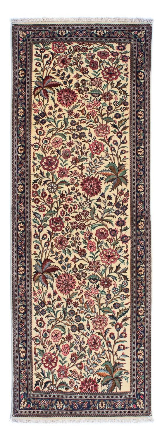 Løber Persisk tæppe - Ghom - 212 x 70 cm - beige