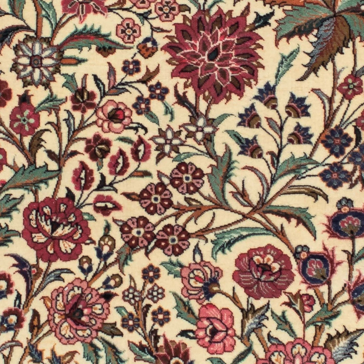 Løber Persisk tæppe - Ghom - 212 x 70 cm - beige