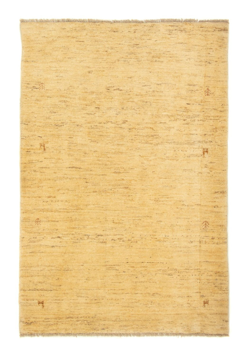 Gabbeh Tæppe - Loribaft Persisk - 179 x 126 cm - beige