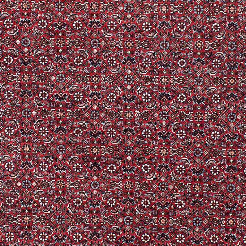Persisk tæppe - Bijar - 209 x 132 cm - rød