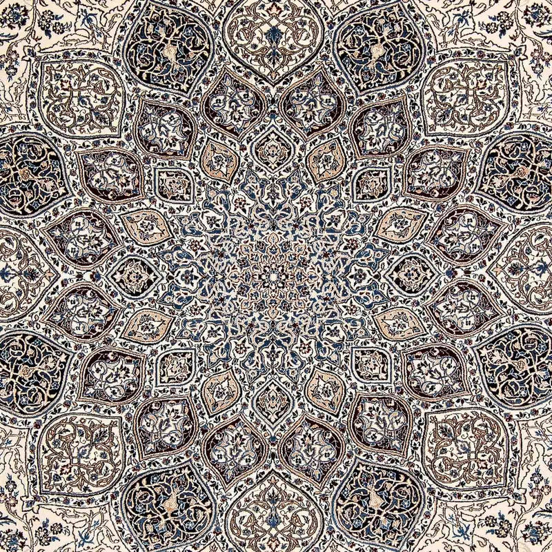 Persisk tæppe - Nain - Premium - 318 x 218 cm - beige