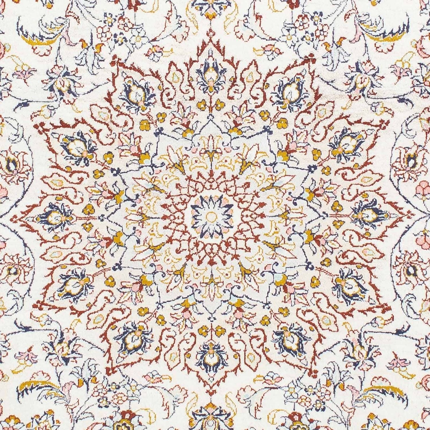 Persisk tæppe - Ghom - 147 x 100 cm - beige
