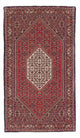 Persisk tæppe - Bijar - 148 x 81 cm - rød