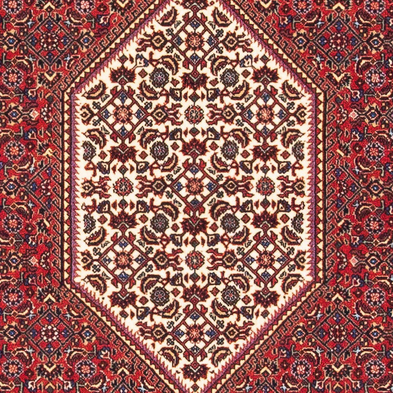 Persisk tæppe - Bijar - 148 x 81 cm - rød
