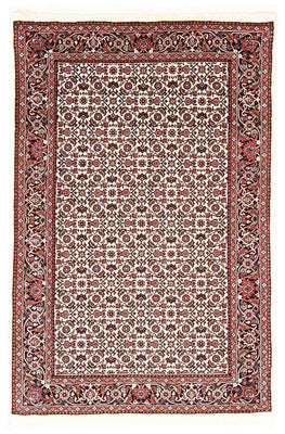 Persisk tæppe - Bijar - 141 x 90 cm - beige
