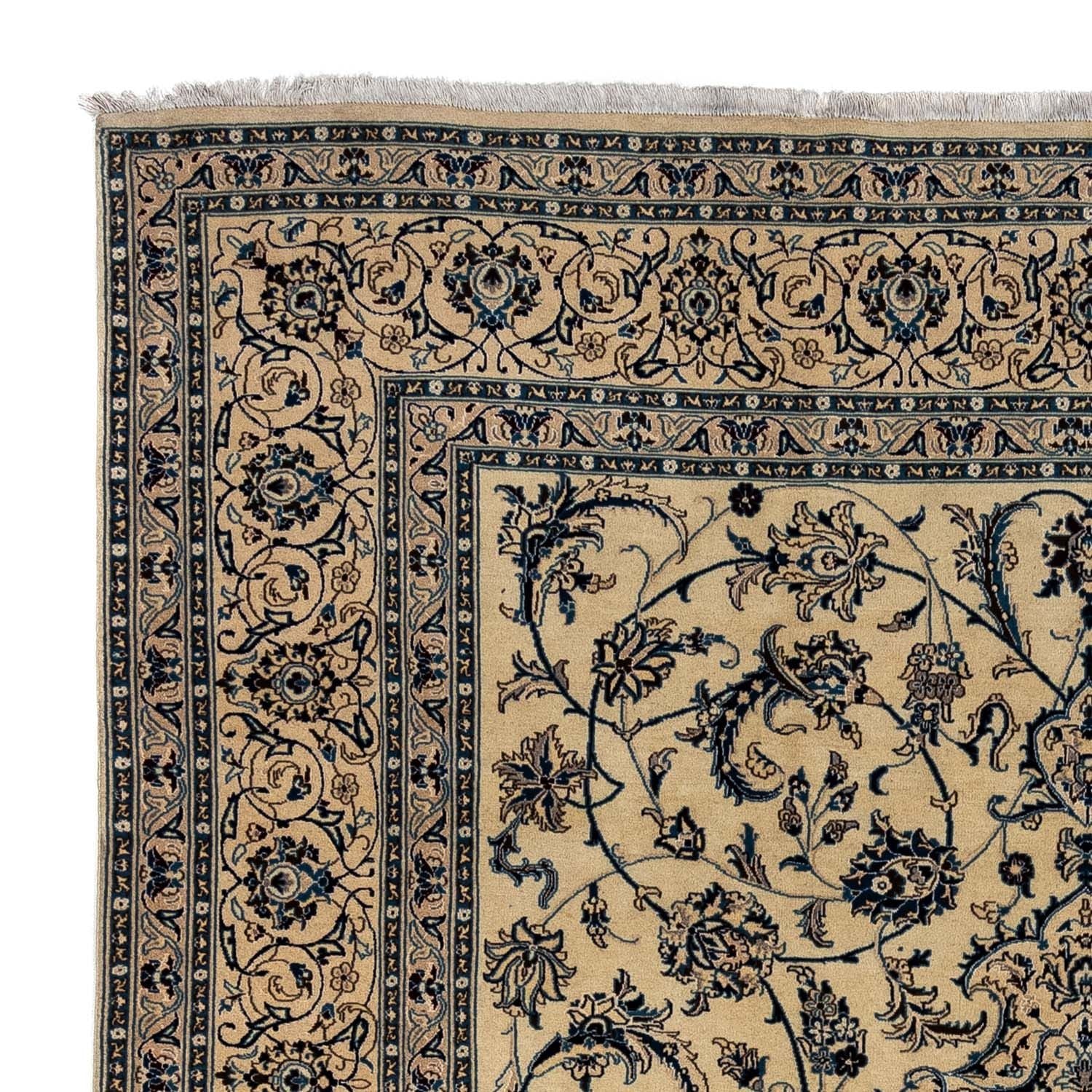 Persisk tæppe - Nain - Royal - 300 x 248 cm - beige