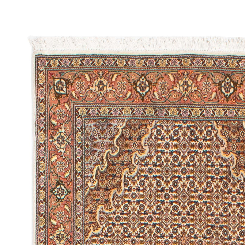 Løber Persisk tæppe - Tabriz - 302 x 85 cm - lys brun