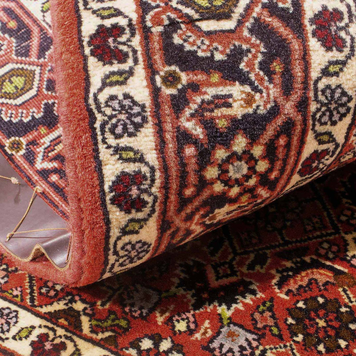 Persisk tæppe - Bijar - 148 x 84 cm - rød