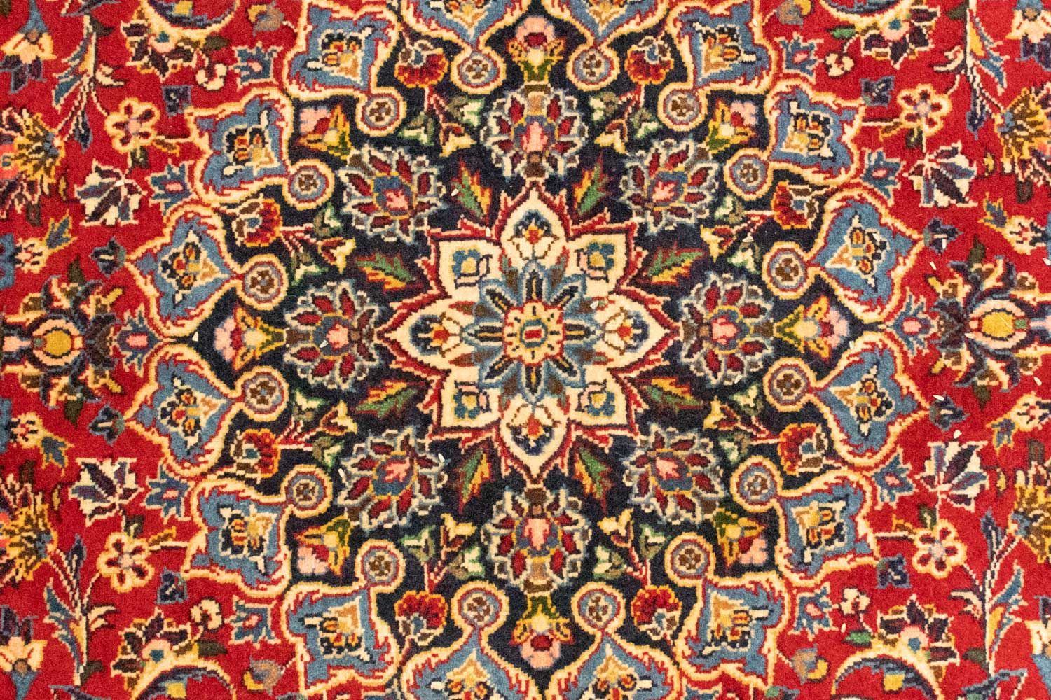 Persisk tæppe - Keshan - 218 x 140 cm - rød