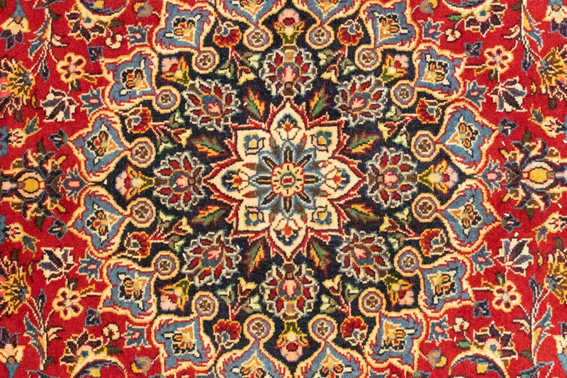 Persisk tæppe - Keshan - 218 x 140 cm - rød