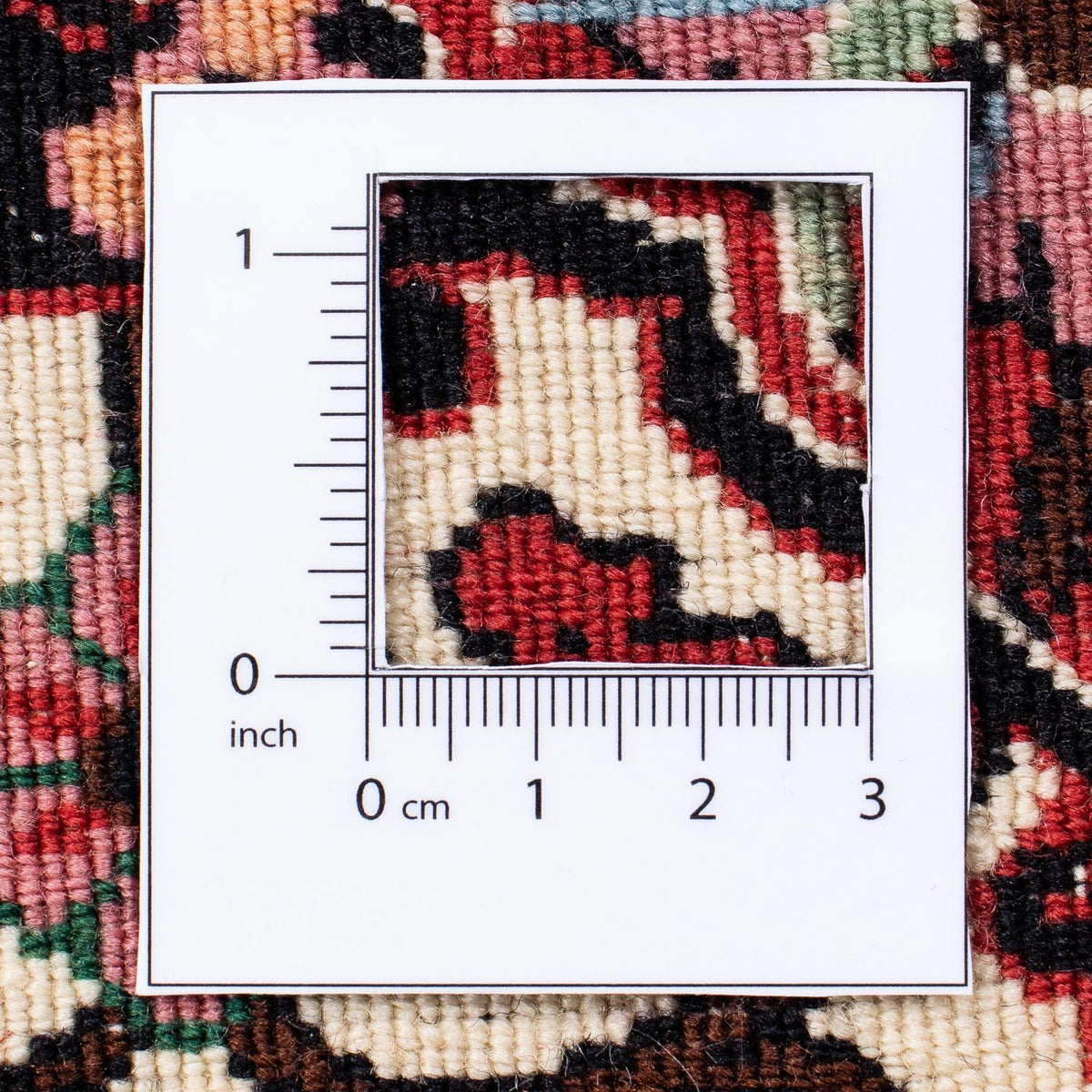 Persisk tæppe - Bijar - 298 x 258 cm - rød