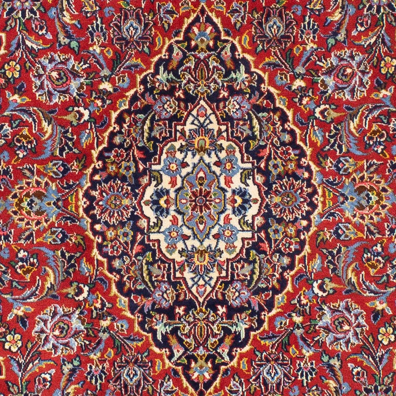 Persisk tæppe - Keshan - 216 x 142 cm - rød