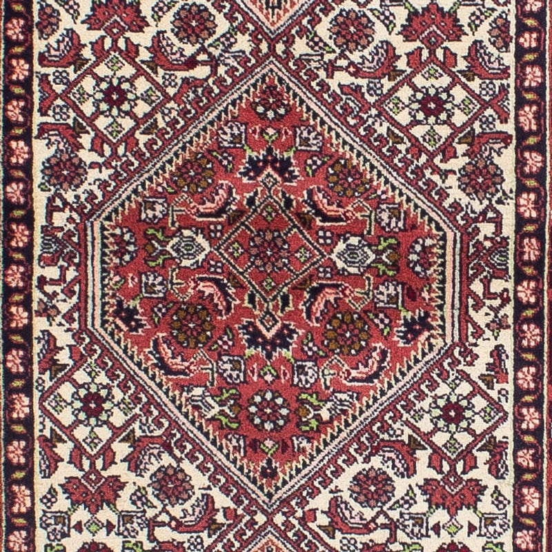 Løber Persisk tæppe - Bijar - 308 x 81 cm - rød