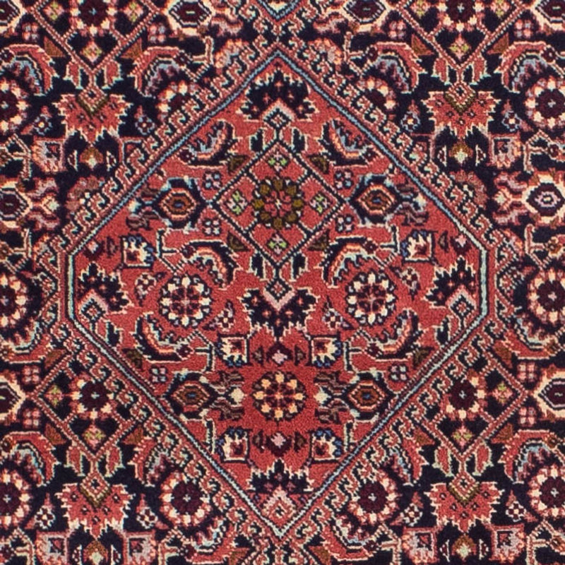 Løber Persisk tæppe - Bijar - 258 x 83 cm - lysrød