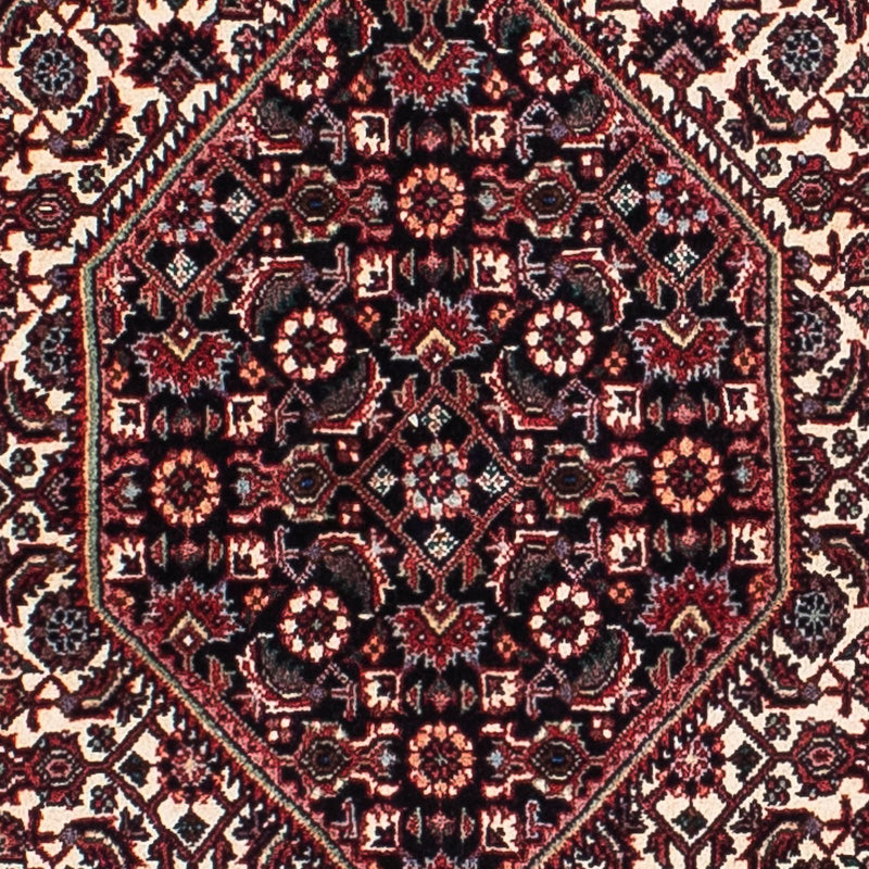 Persisk tæppe - Bijar - 200 x 131 cm - mørkeblå