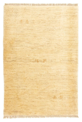 Gabbeh-tæppe - Persisk - 134 x 86 cm - beige