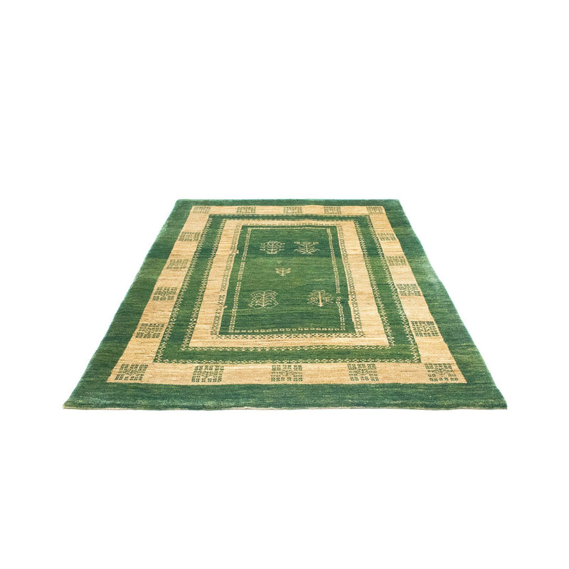 Gabbeh-tæppe - Persisk - 188 x 151 cm - grøn