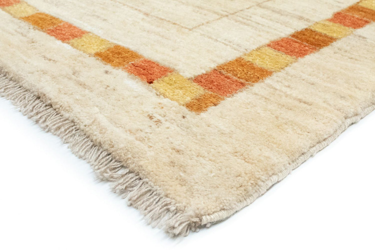 Gabbeh Tæppe - Loribaft Persisk - 178 x 128 cm - beige