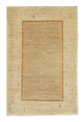 Gabbeh Tæppe - Loribaft Persisk - 182 x 123 cm - beige