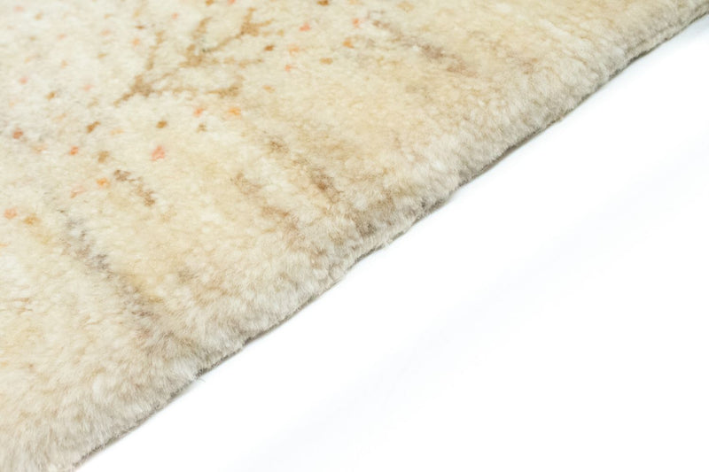Gabbeh Tæppe - Loribaft Persisk - 182 x 123 cm - beige