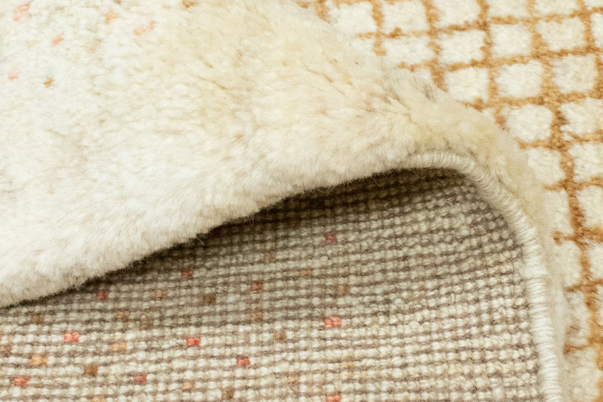 Gabbeh Tæppe - Loribaft Persisk - 182 x 123 cm - beige