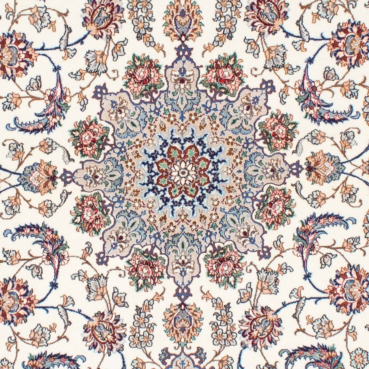 Persisk tæppe - Isfahan - Premium - 230 x 145 cm - beige