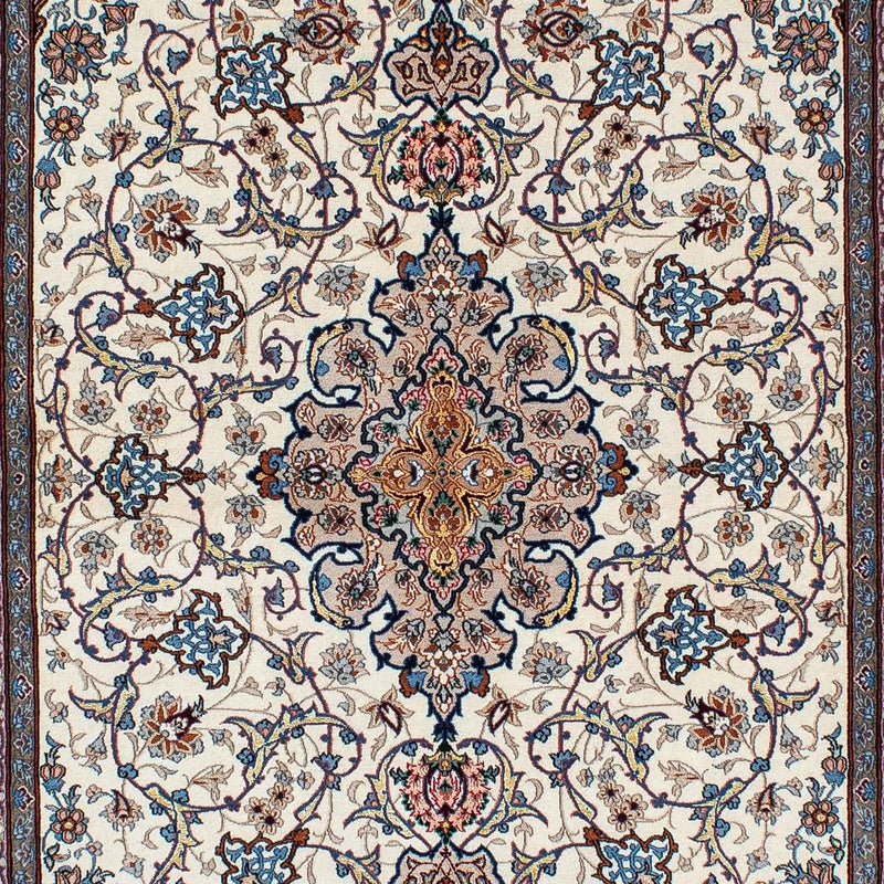 Persisk tæppe - Isfahan - Premium - 229 x 150 cm - beige