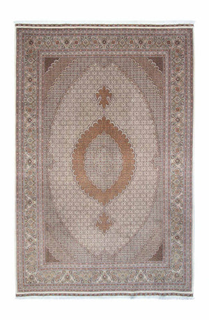 Persisk tæppe - Tabriz - 304 x 200 cm - beige