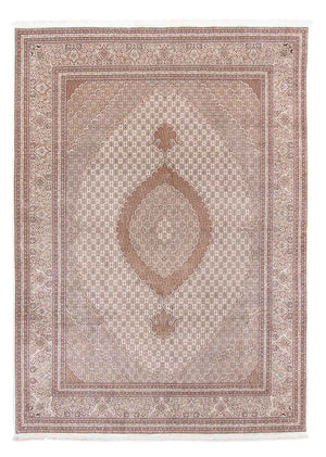 Persisk tæppe - Tabriz - 355 x 248 cm - lys brun