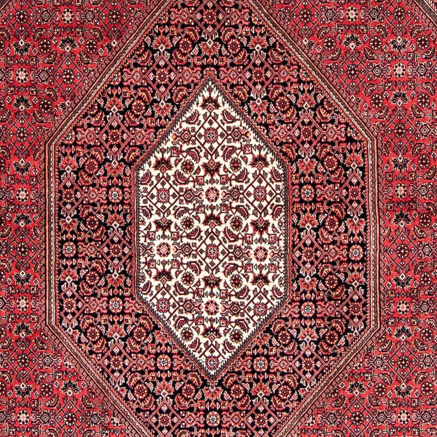 Persisk tæppe - Bijar - 245 x 170 cm - rød