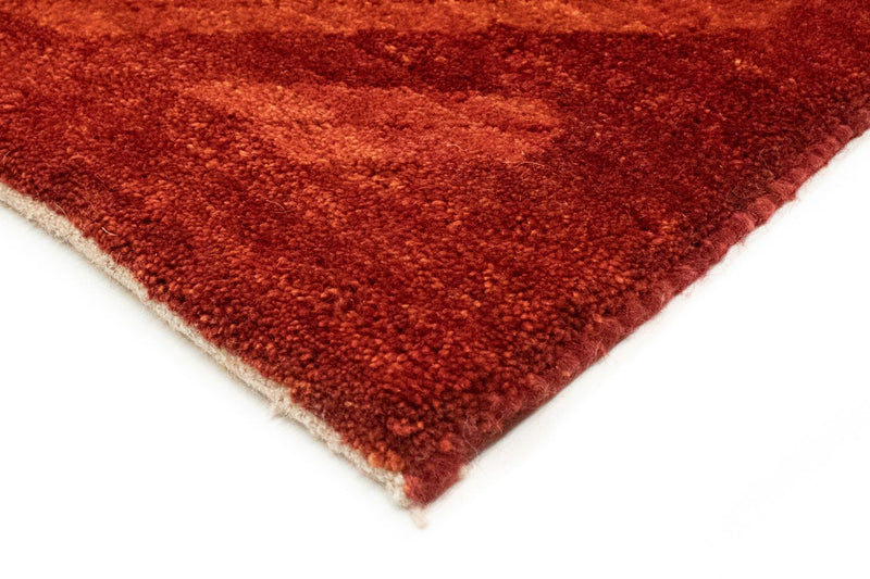 Gabbeh Tæppe - Loribaft Persisk - 172 x 119 cm - rød