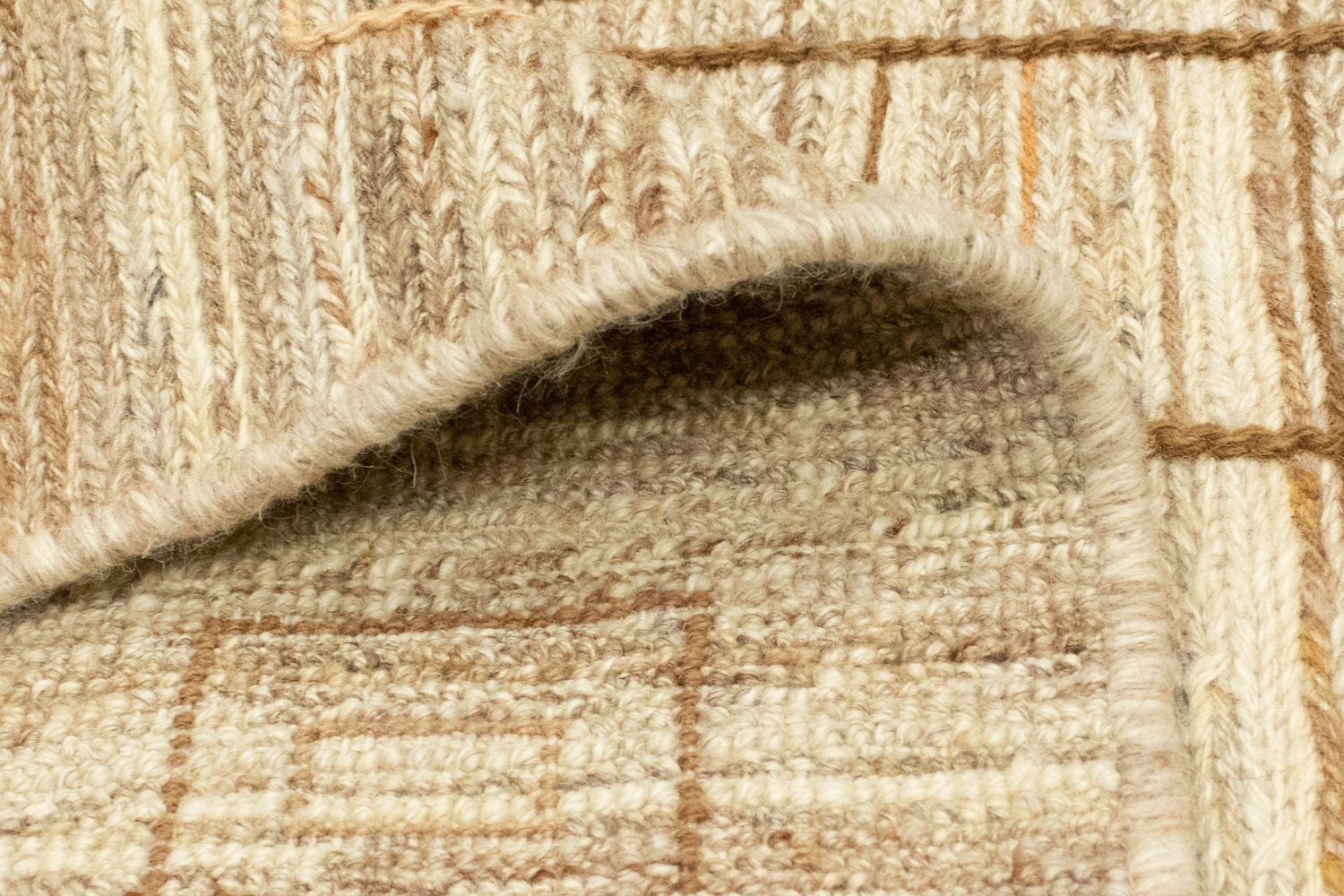 Gabbeh-tæppe - Persisk - 290 x 157 cm - lys beige