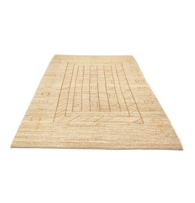 Gabbeh-tæppe - Persisk - 290 x 157 cm - lys beige