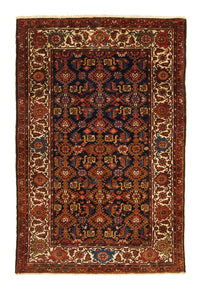 Persisk tæppe - Nomadisk - 194 x 126 cm - mørkeblå