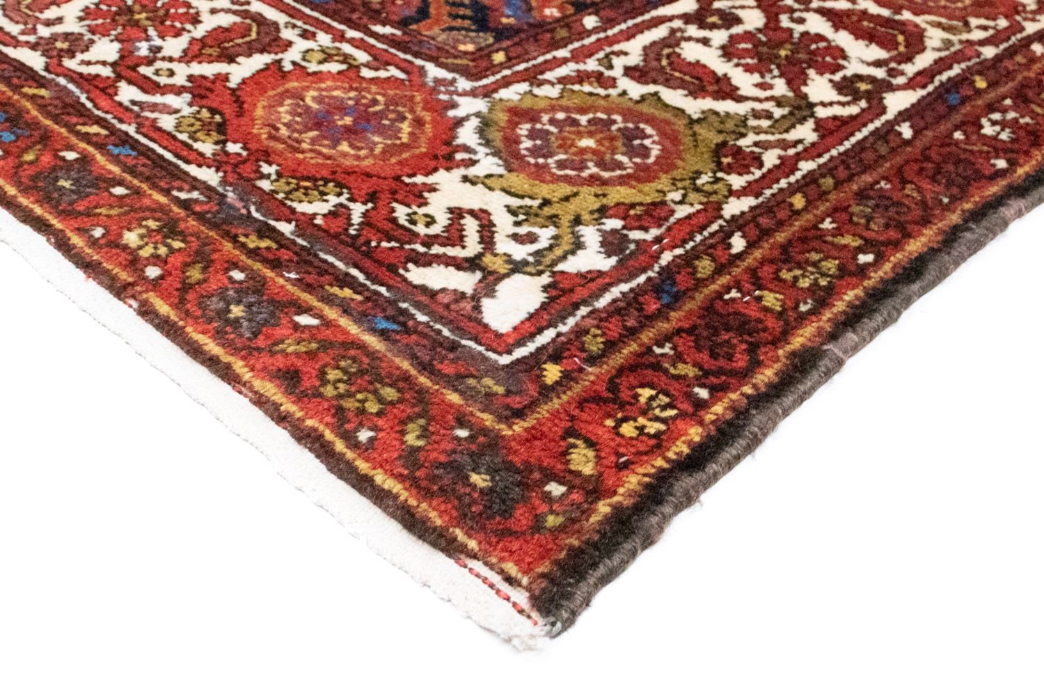 Persisk tæppe - Nomadisk - 194 x 126 cm - mørkeblå