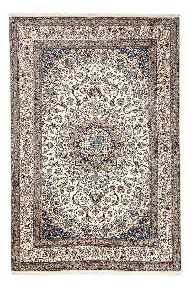 Persisk tæppe - Nain - Premium - 310 x 210 cm - beige