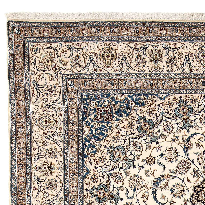 Persisk tæppe - Nain - Premium - 310 x 210 cm - beige