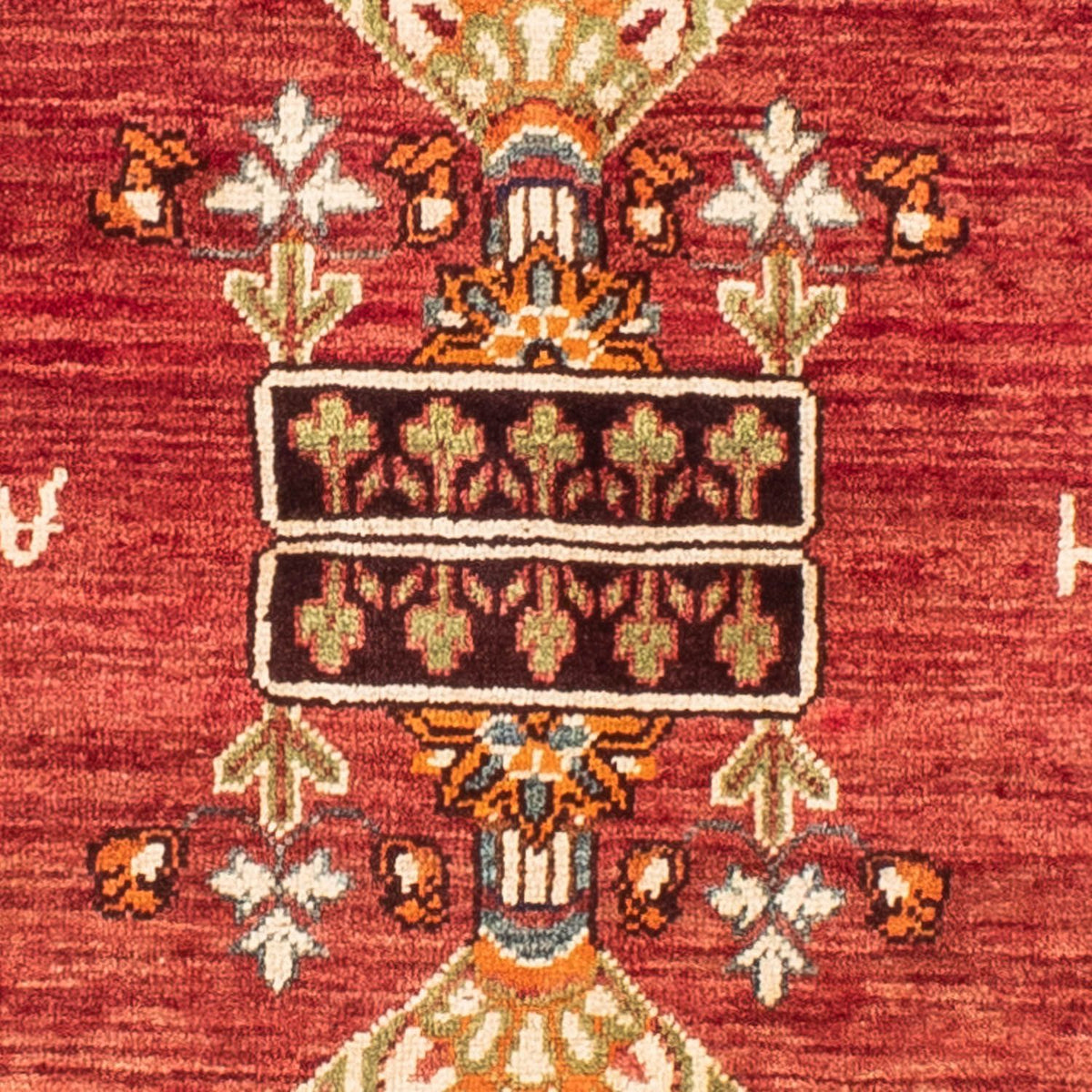 Persisk tæppe - Nomadisk - 202 x 127 cm - mørkeblå