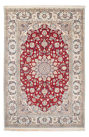 Persisk tæppe - Isfahan - Premium - 237 x 162 cm - rød