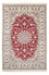 Persisk tæppe - Isfahan - Premium - 237 x 162 cm - rød