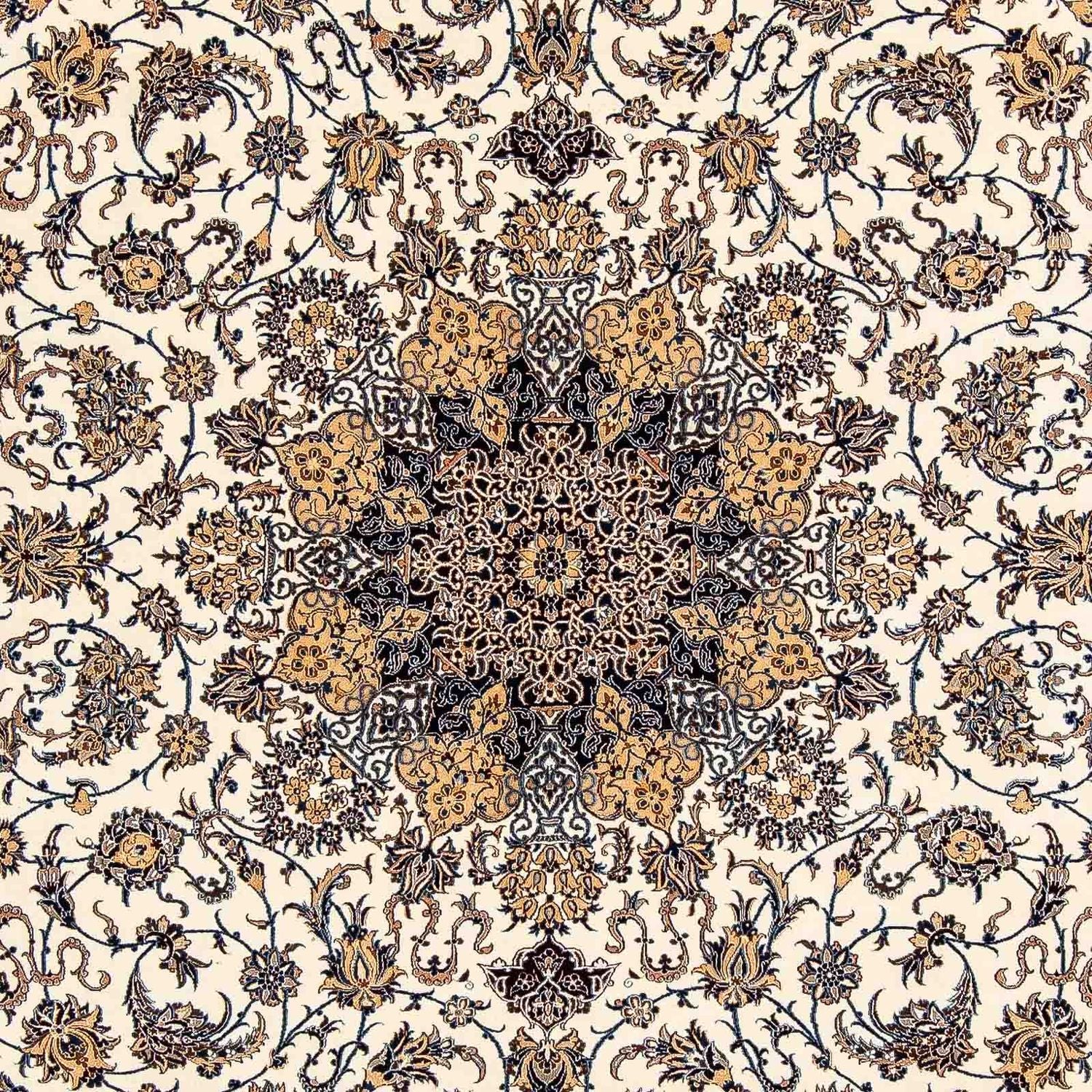 Persisk tæppe - Nain - Premium - 318 x 214 cm - beige