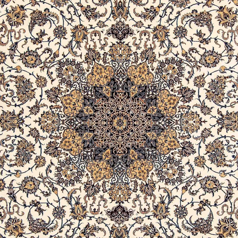 Persisk tæppe - Nain - Premium - 318 x 214 cm - beige