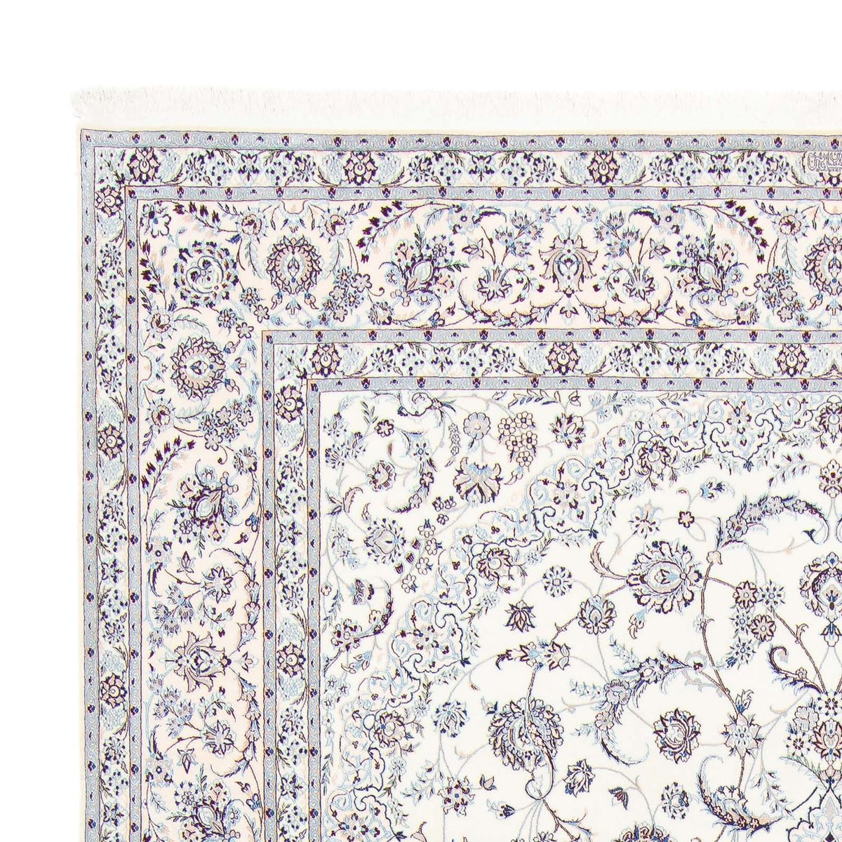 Persisk tæppe - Nain - Premium - 352 x 245 cm - beige