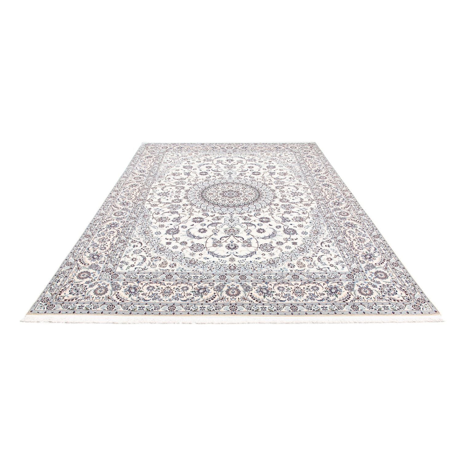 Persisk tæppe - Nain - Premium - 352 x 245 cm - beige