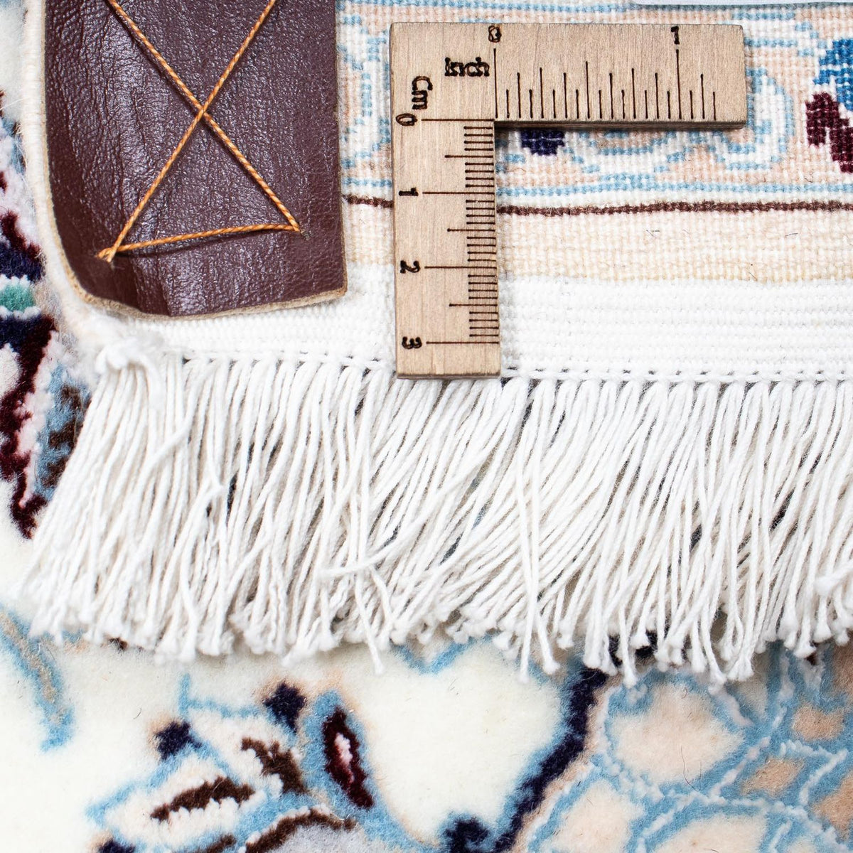 Persisk tæppe - Nain - Premium - 352 x 245 cm - beige