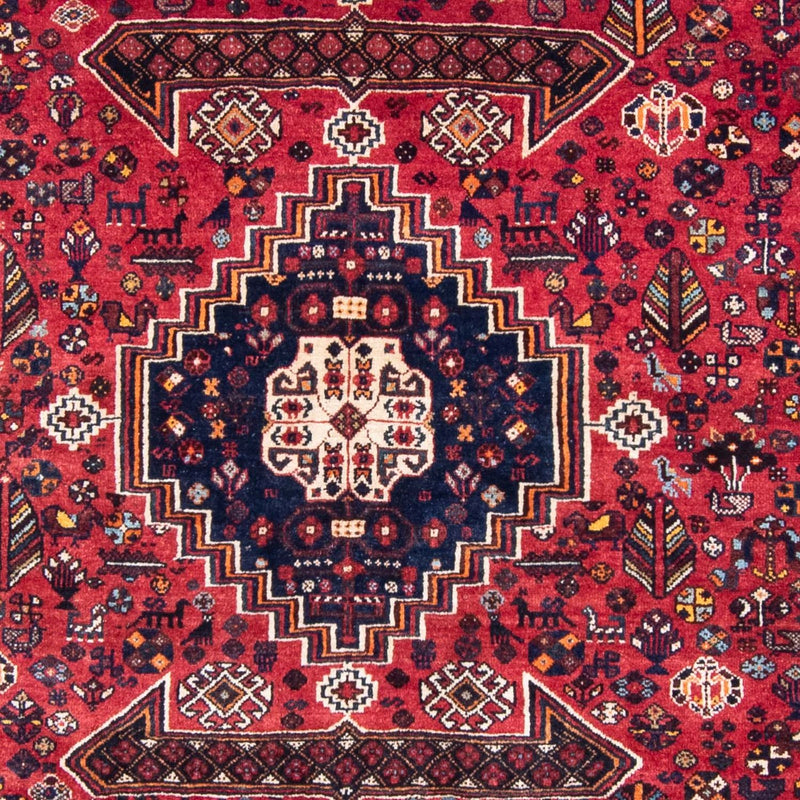 Persisk tæppe - Nomadisk - 320 x 226 cm - mørkerød