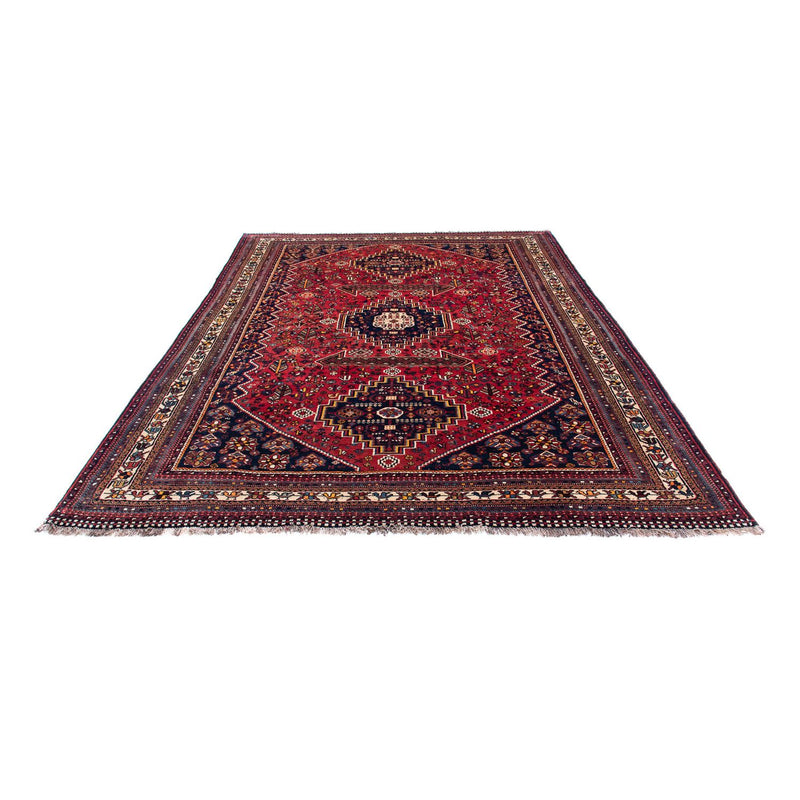 Persisk tæppe - Nomadisk - 320 x 226 cm - mørkerød