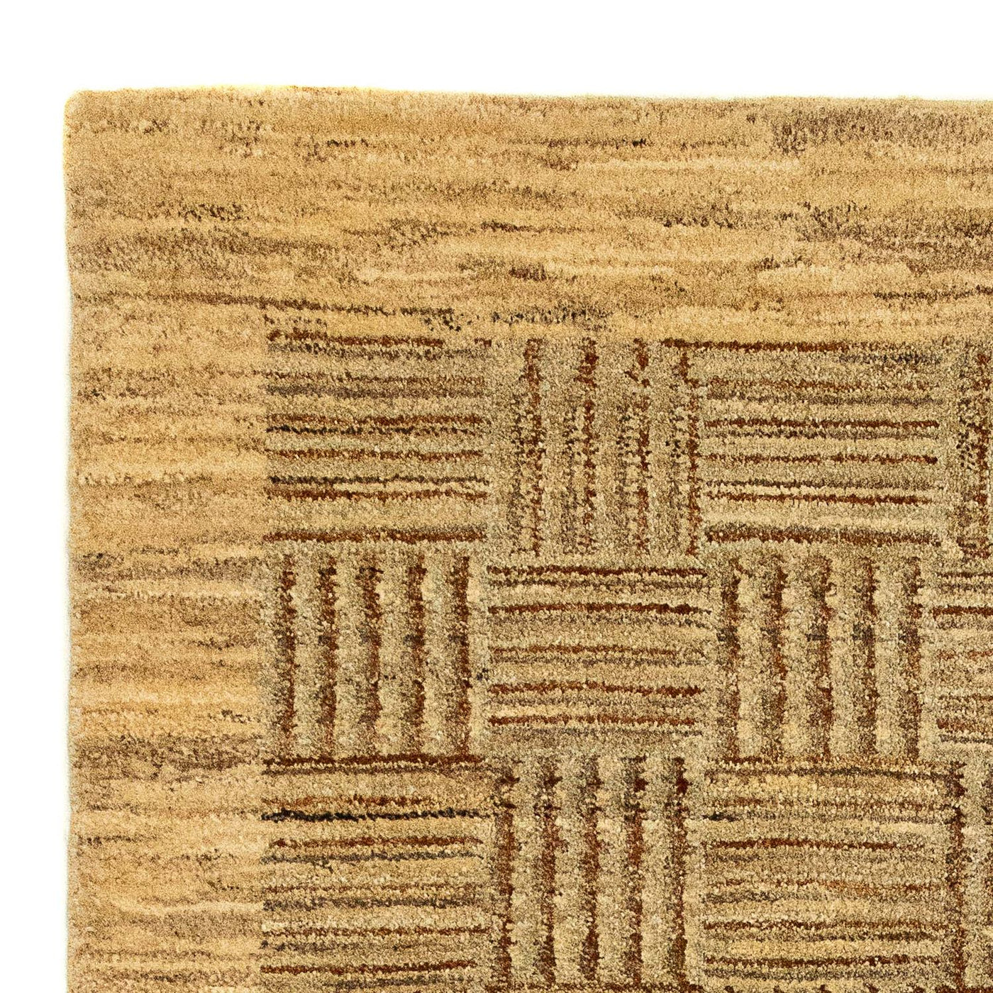 Indo Gabbeh Tæppe 94x60cm - Perserteppich Wollteppich