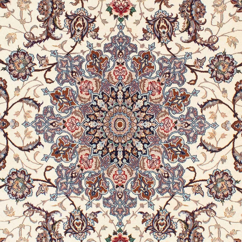 Persisk tæppe - Isfahan - Premium - 242 x 155 cm - beige